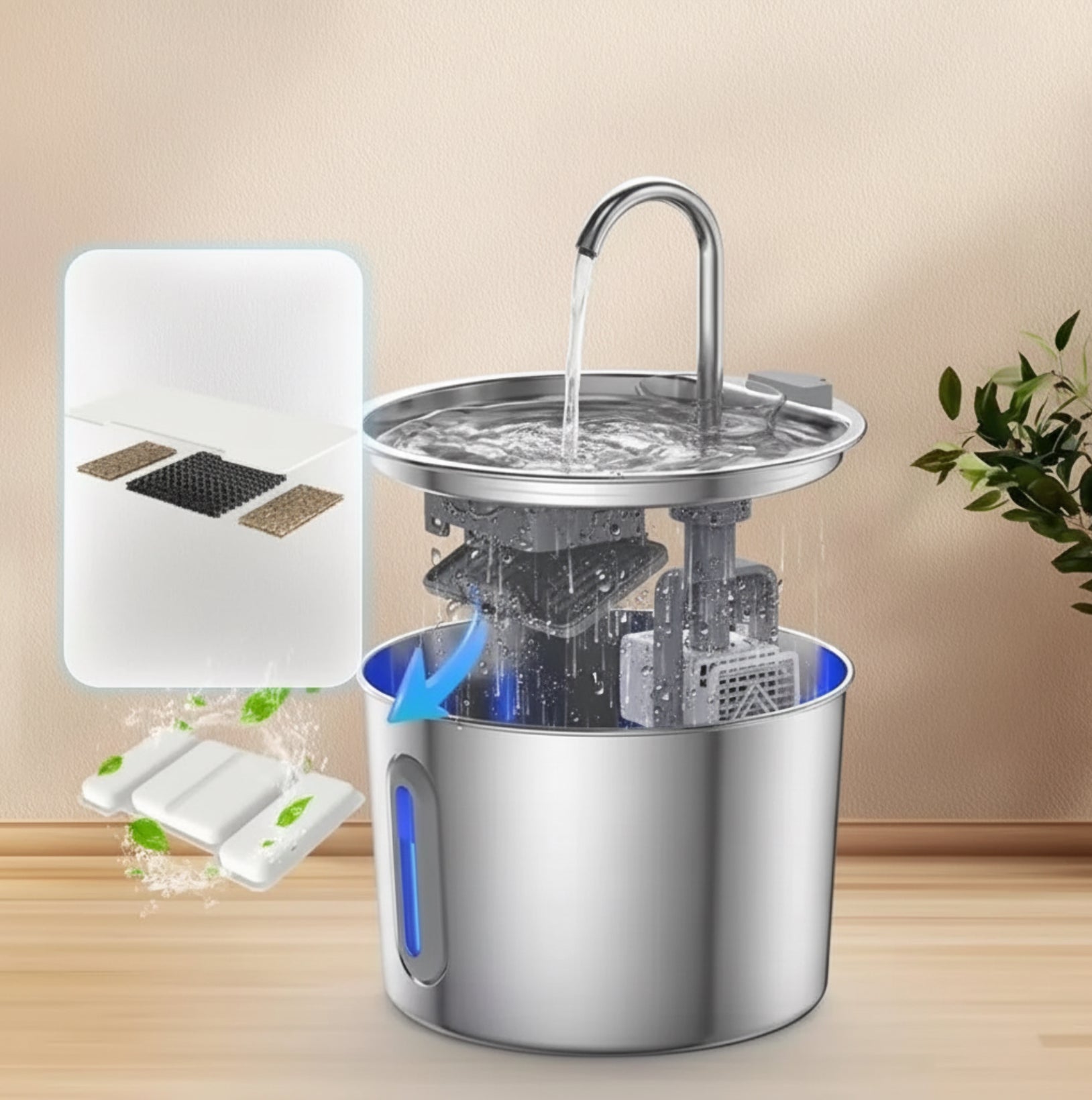 Fontaine à Eau Automatique pour Animaux