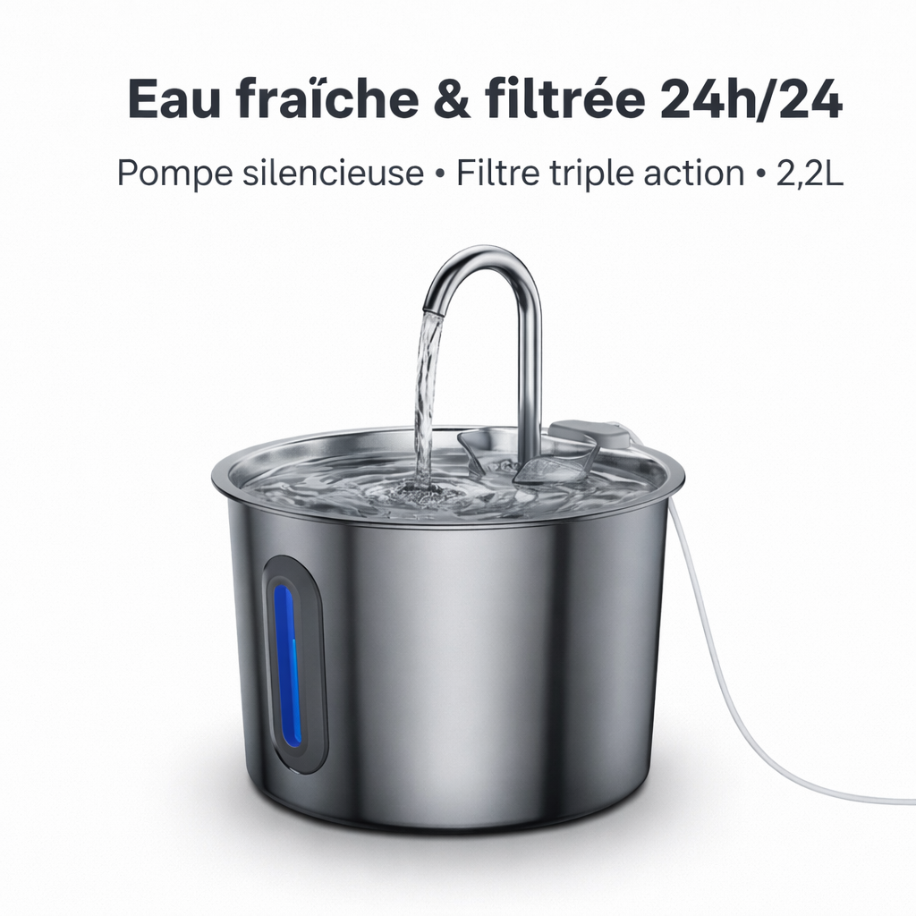 Fontaine à Eau Automatique pour Animaux