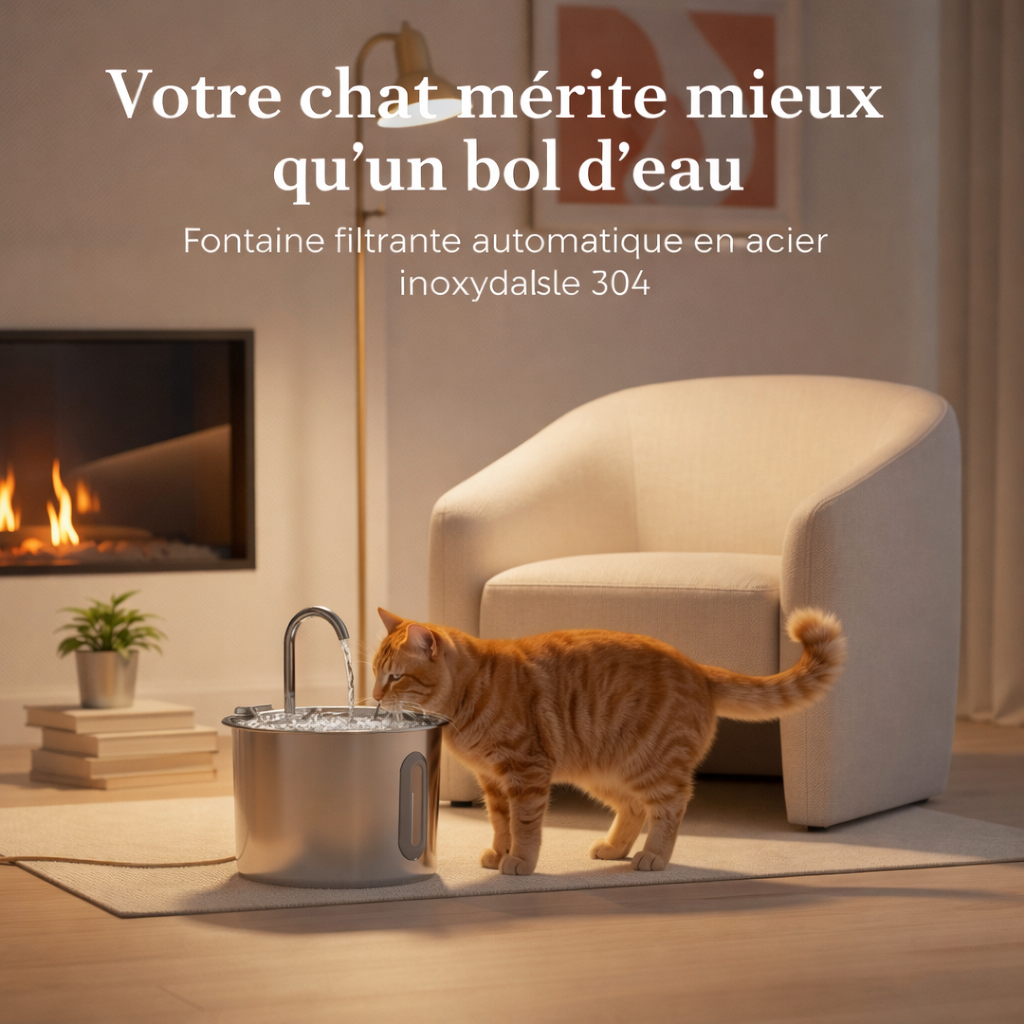 Fontaine à Eau Automatique pour Animaux
